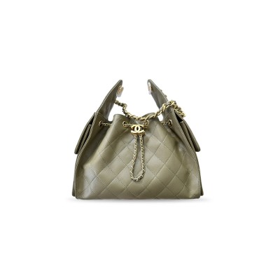 CHANEL MASTER 25 SMALL HANDBAG GRAINED CALFSKIN AS5293 (30*26*14cm)  